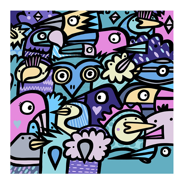 The Birds - Giclee print