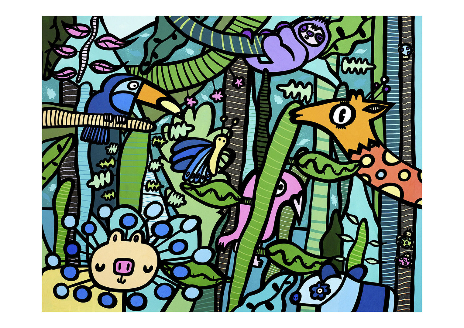 The Rainforest - Giclee print