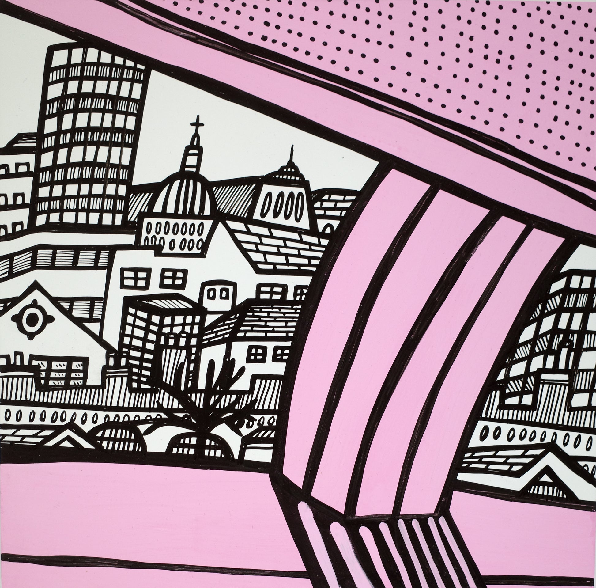 London Waterloo East - Original artwork