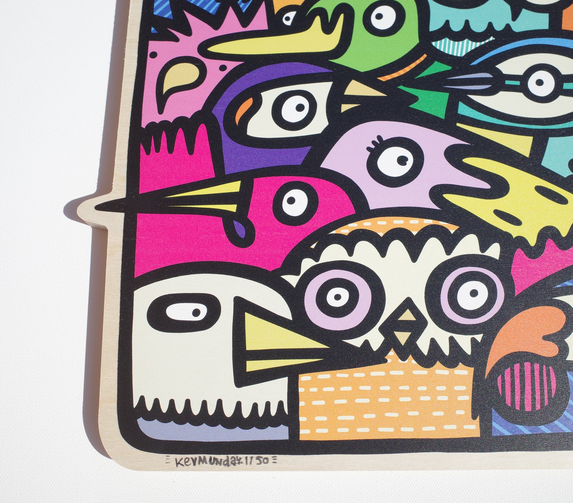Bird Song - Birch Plywood Print Edition