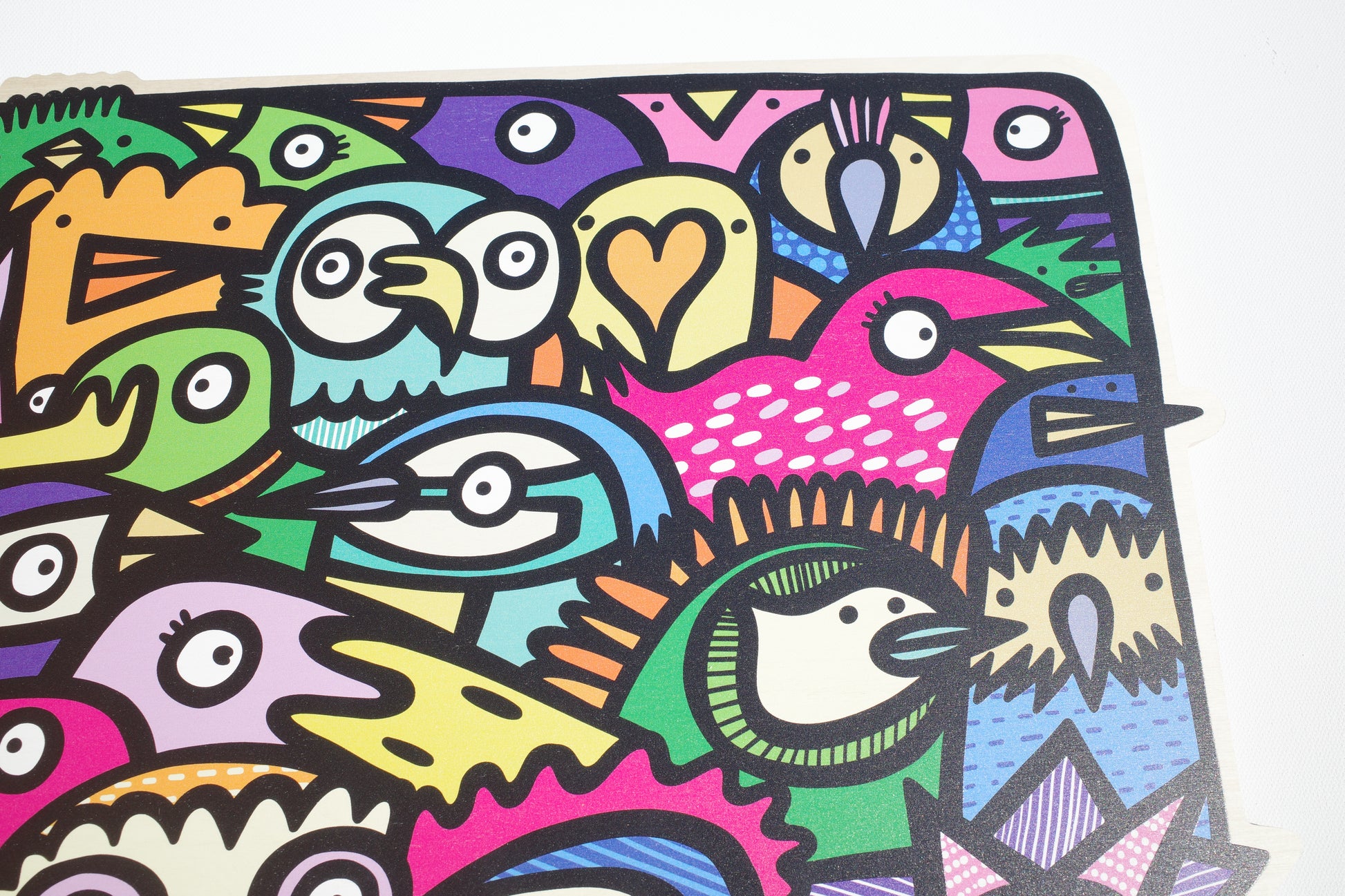 Bird Song - Birch Plywood Print Edition