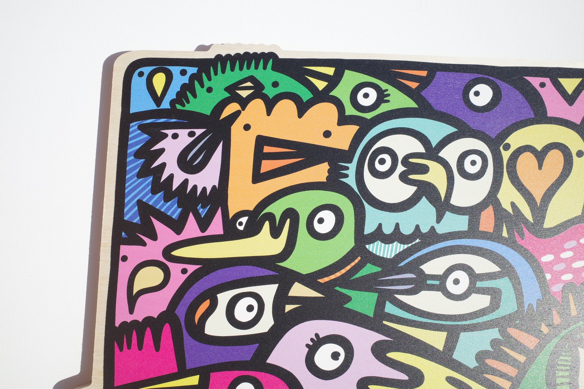 Bird Song - Birch Plywood Print Edition