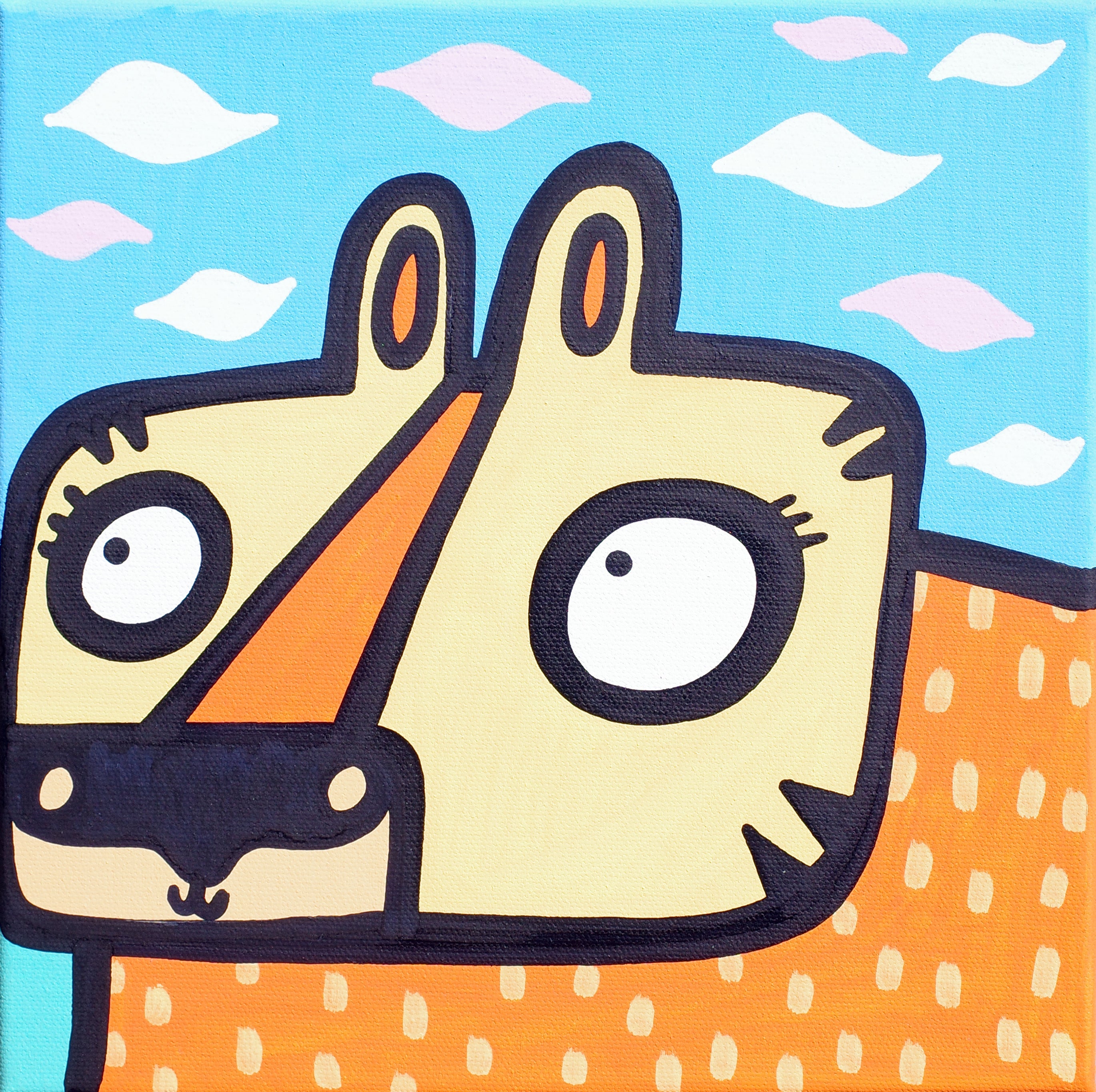 A Spotty Tiger - Original painting
