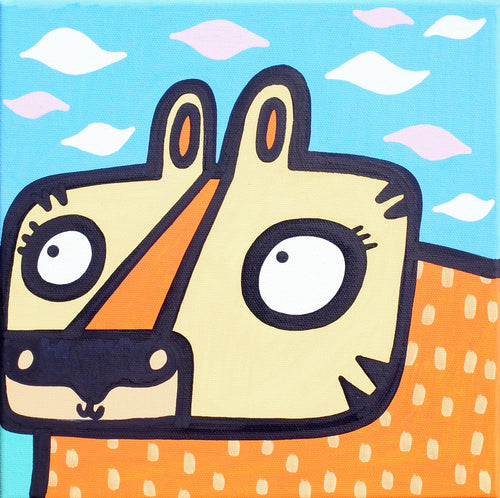 A Spotty Tiger - Original painting