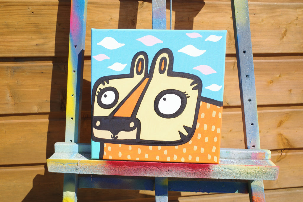 A Spotty Tiger - Original painting