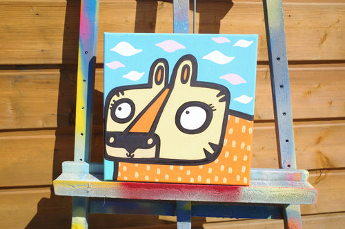 A Spotty Tiger - Original painting