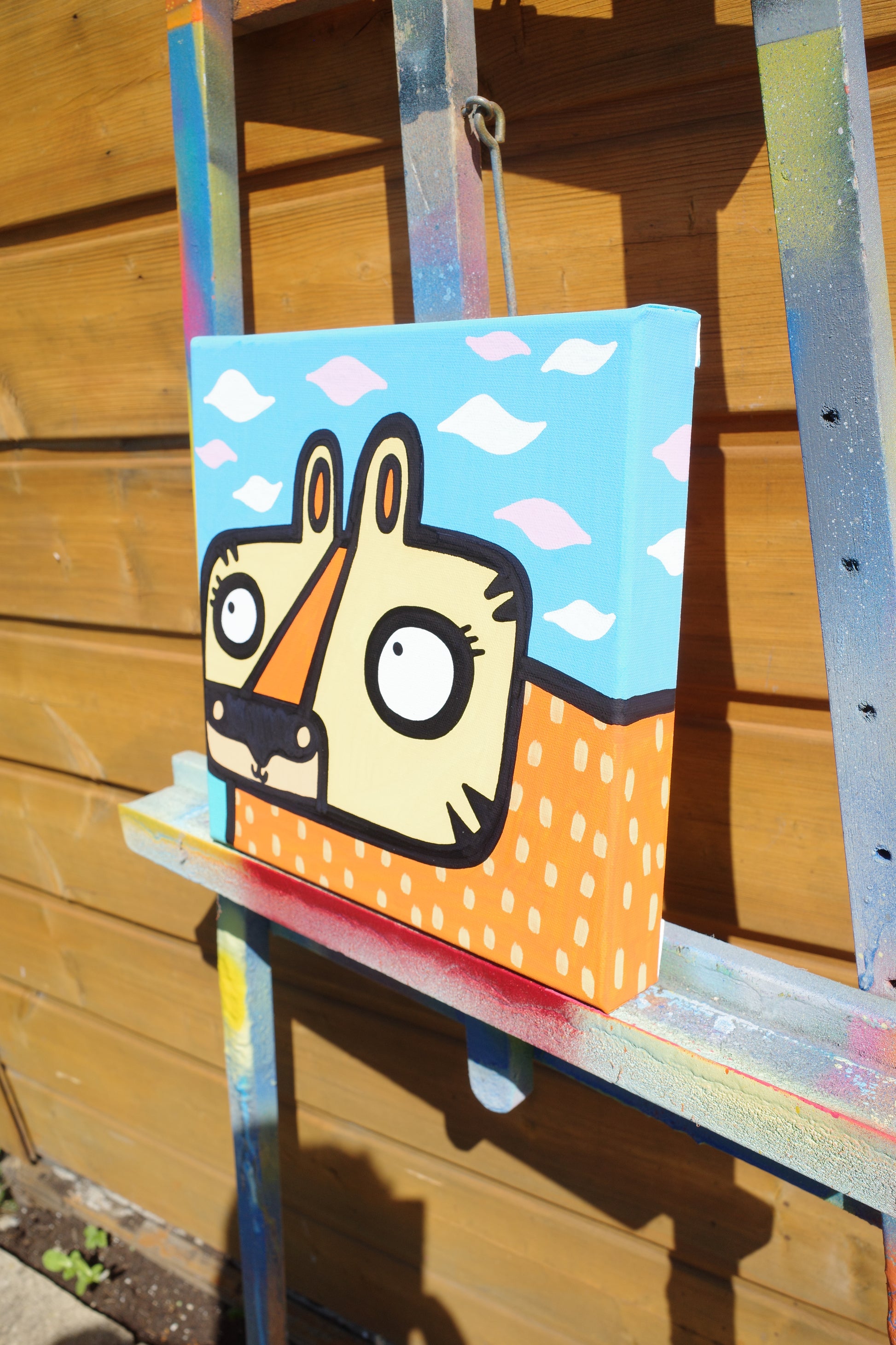 A Spotty Tiger - Original painting
