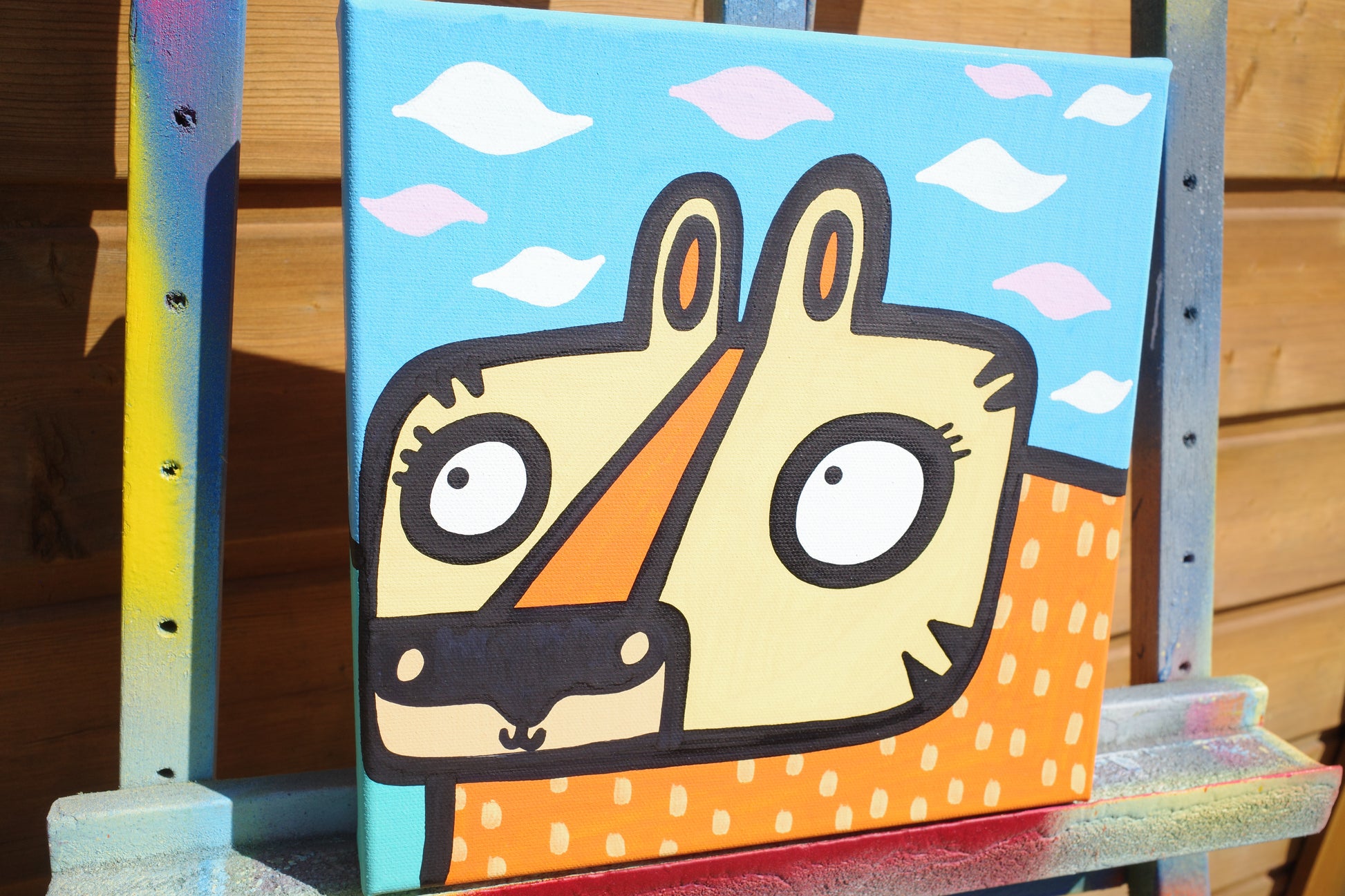 A Spotty Tiger - Original painting
