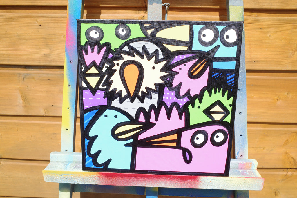 Flock - Original painting