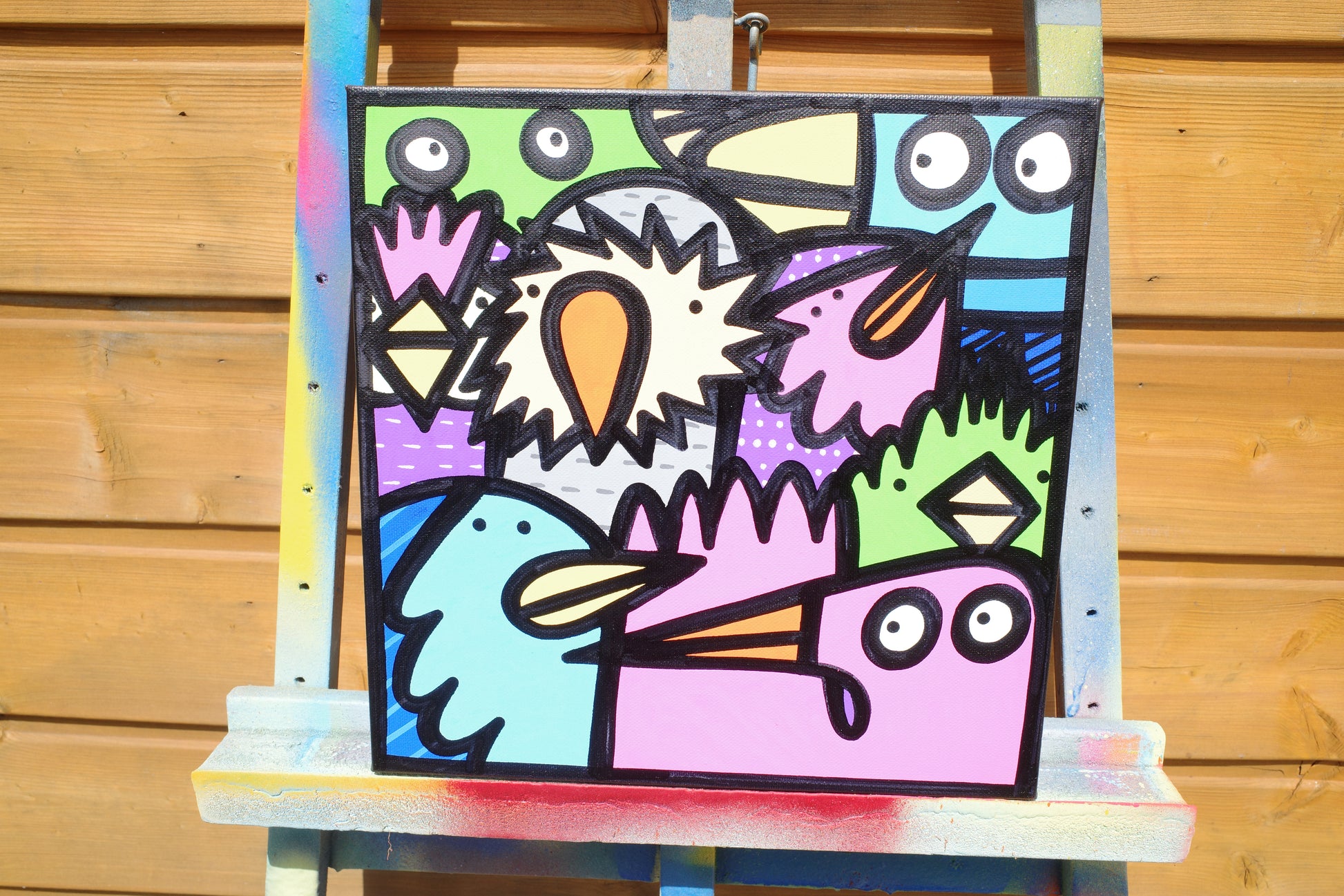 Flock - Original painting