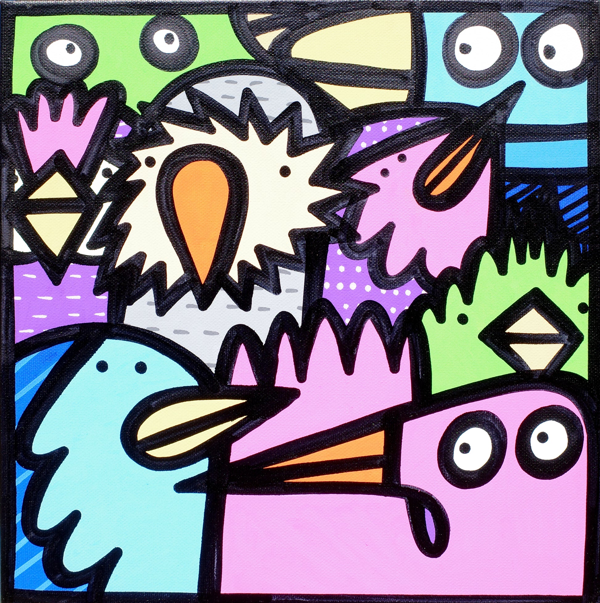 Flock - Original painting