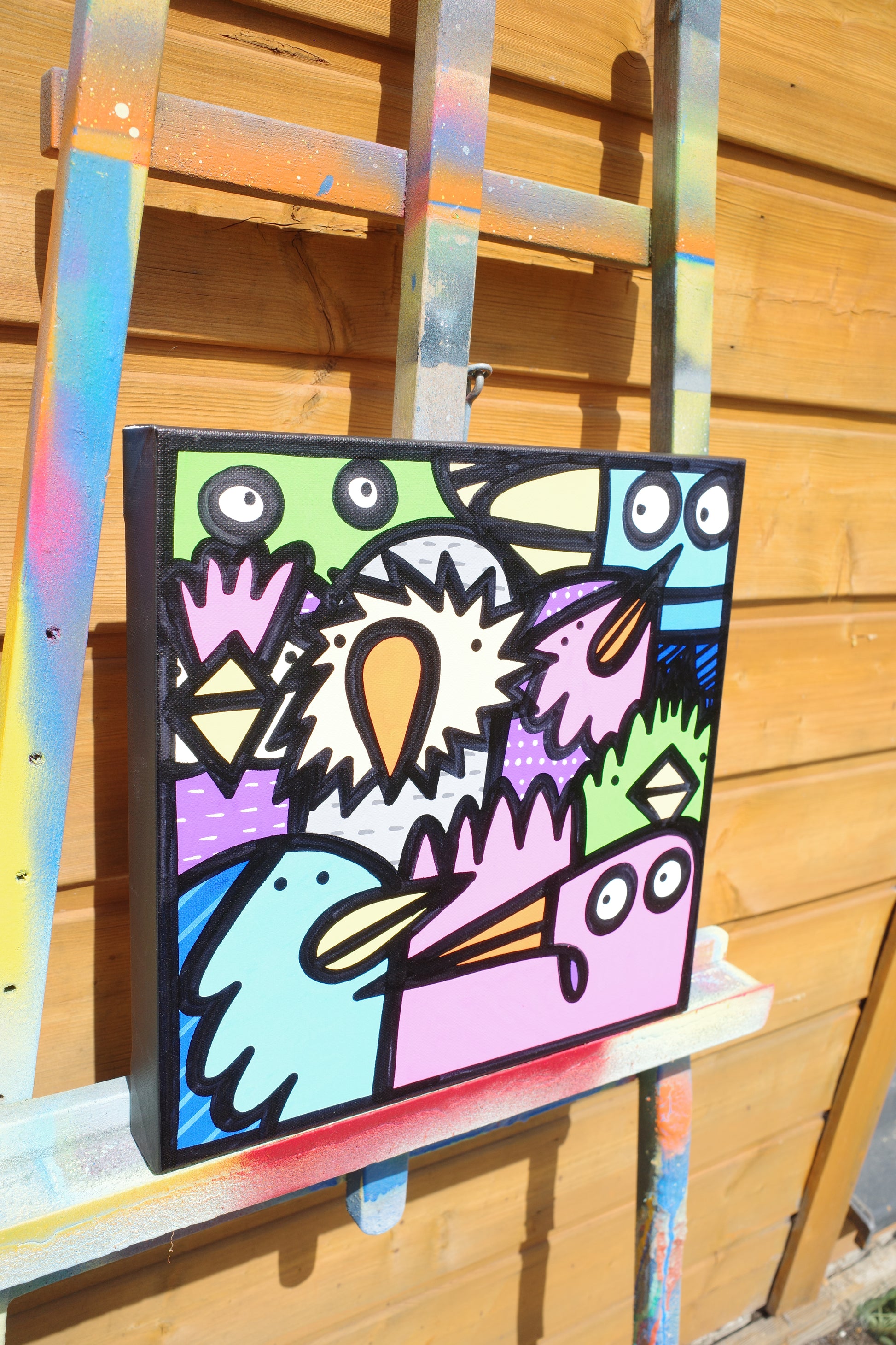 Flock - Original painting