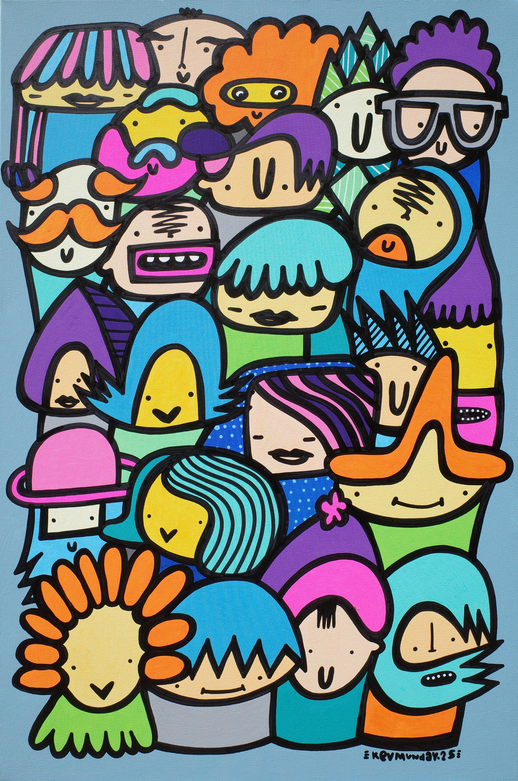 When We're Together - Original painting
