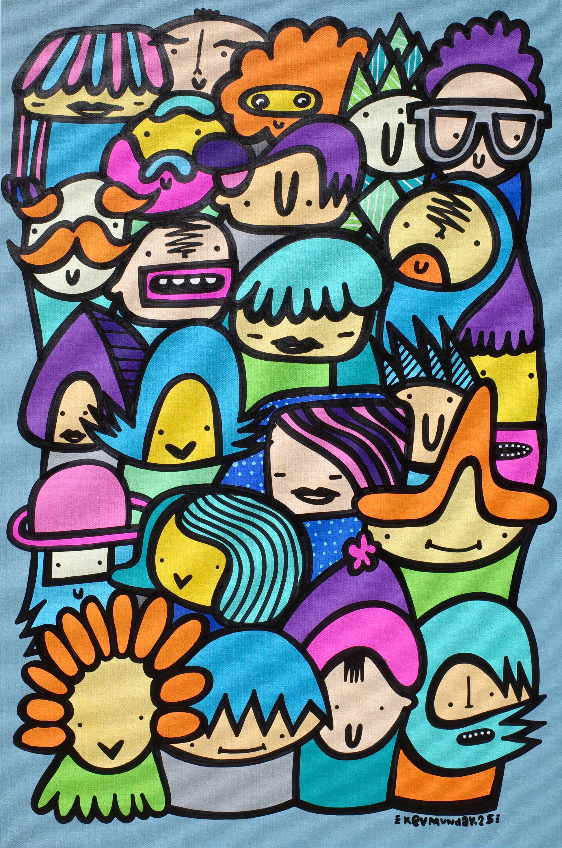 When We're Together - Original painting