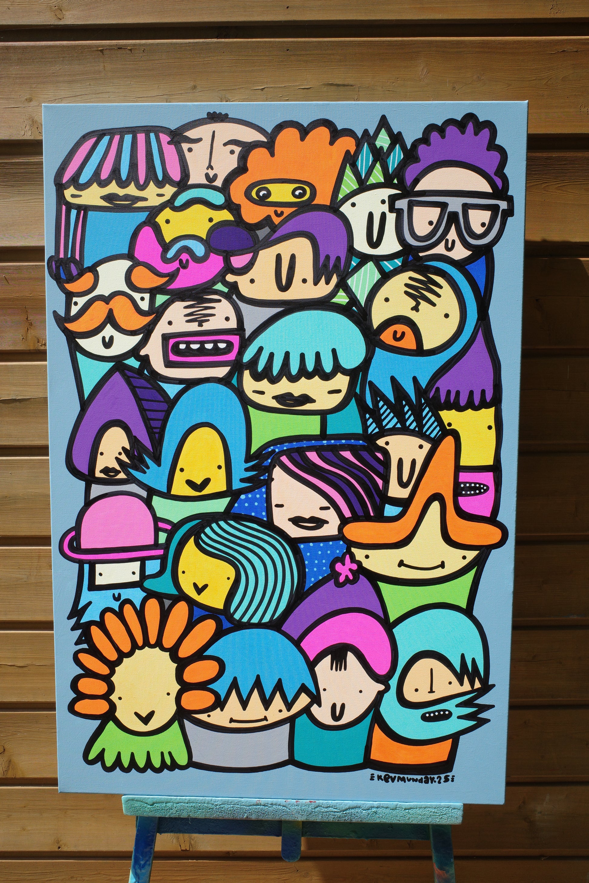 When We're Together - Original painting