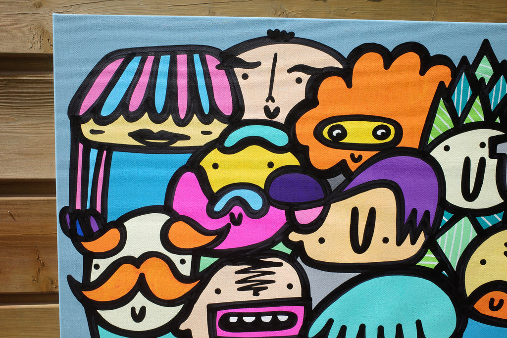When We're Together - Original painting