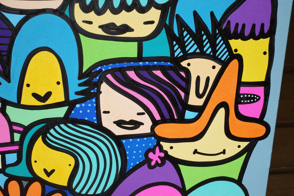 When We're Together - Original painting