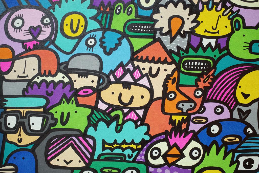 When Our Stars Align - Original painting