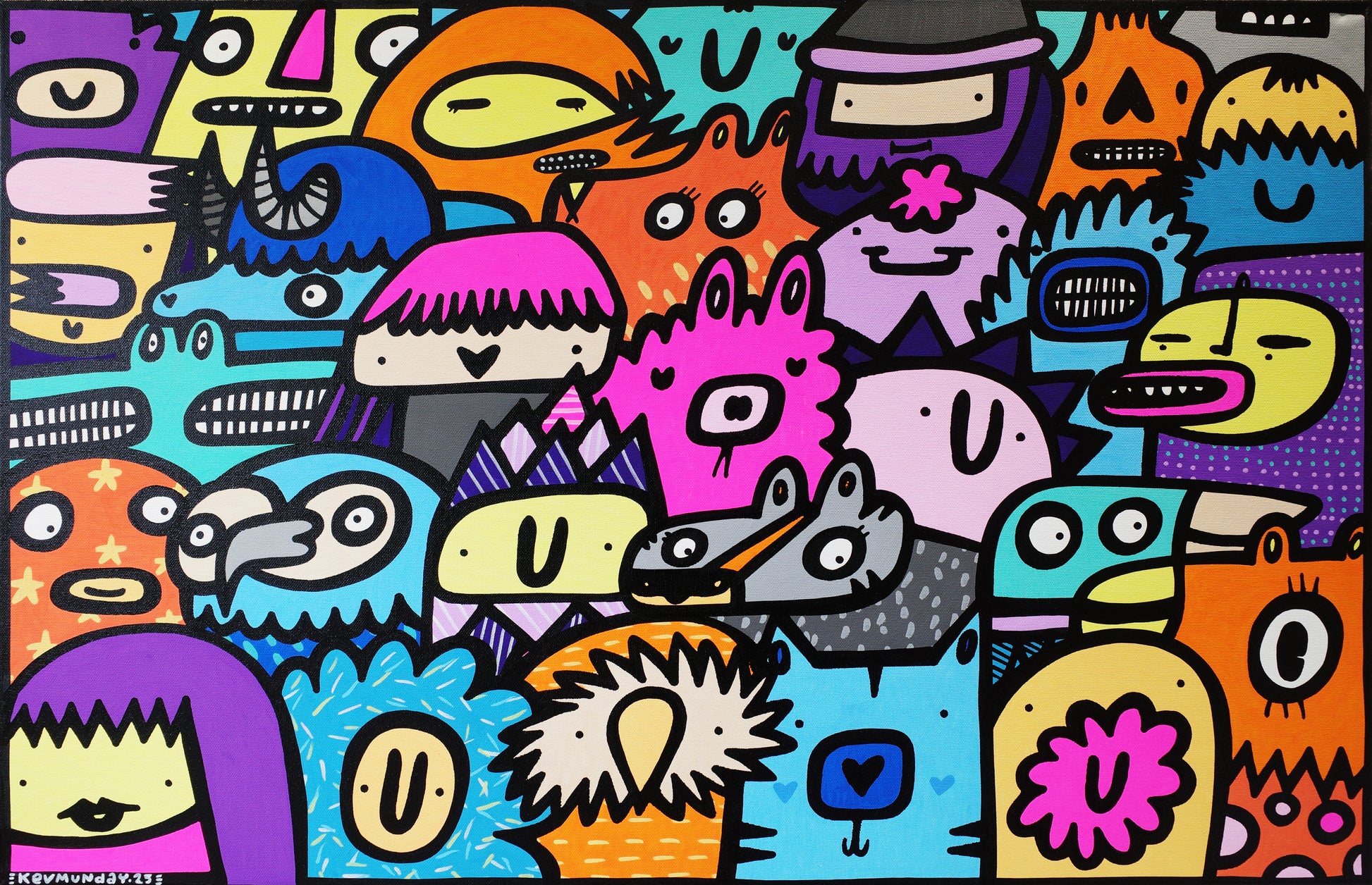 Party Community - Original Painting