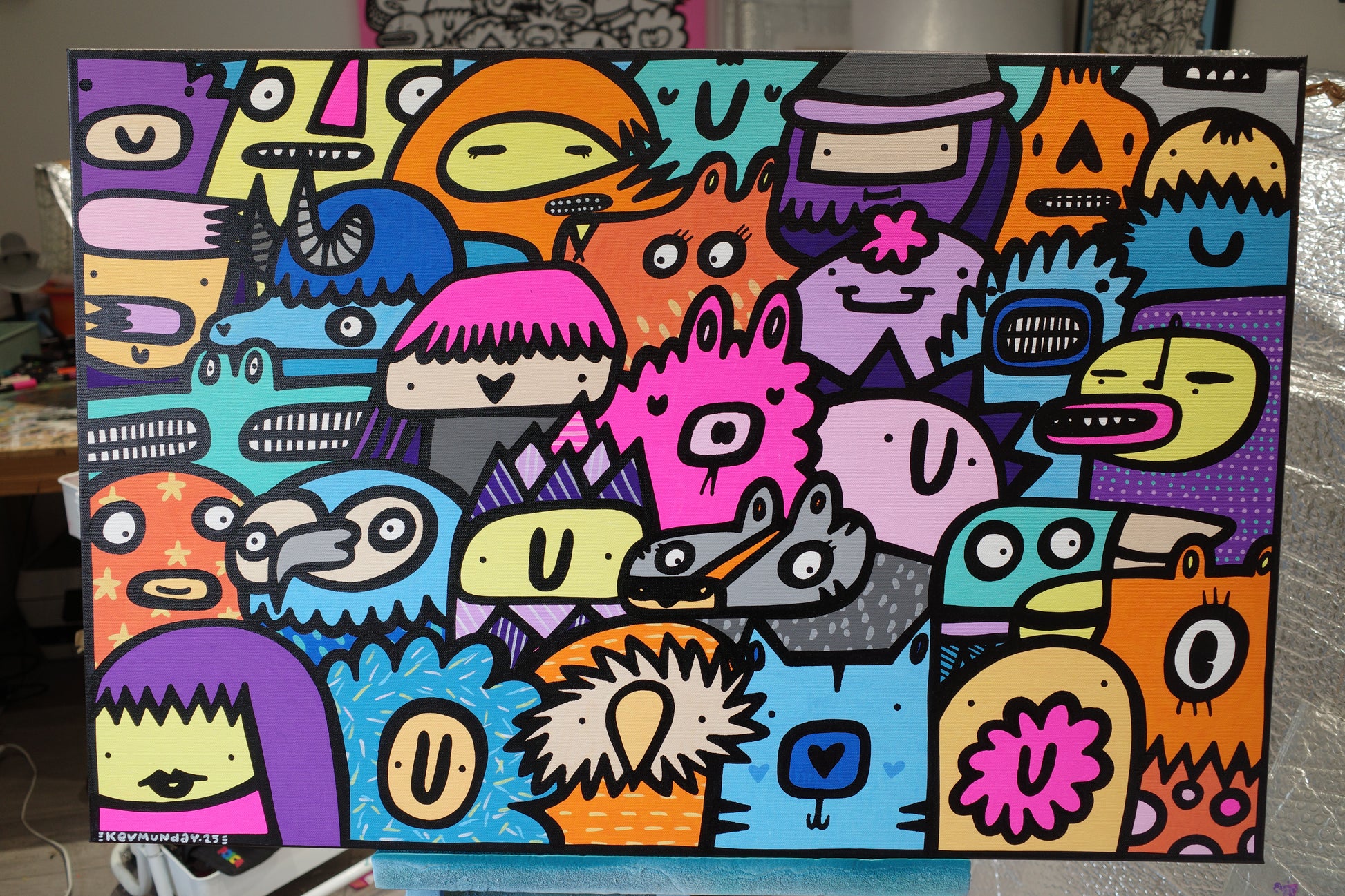 Party Community - Original Painting