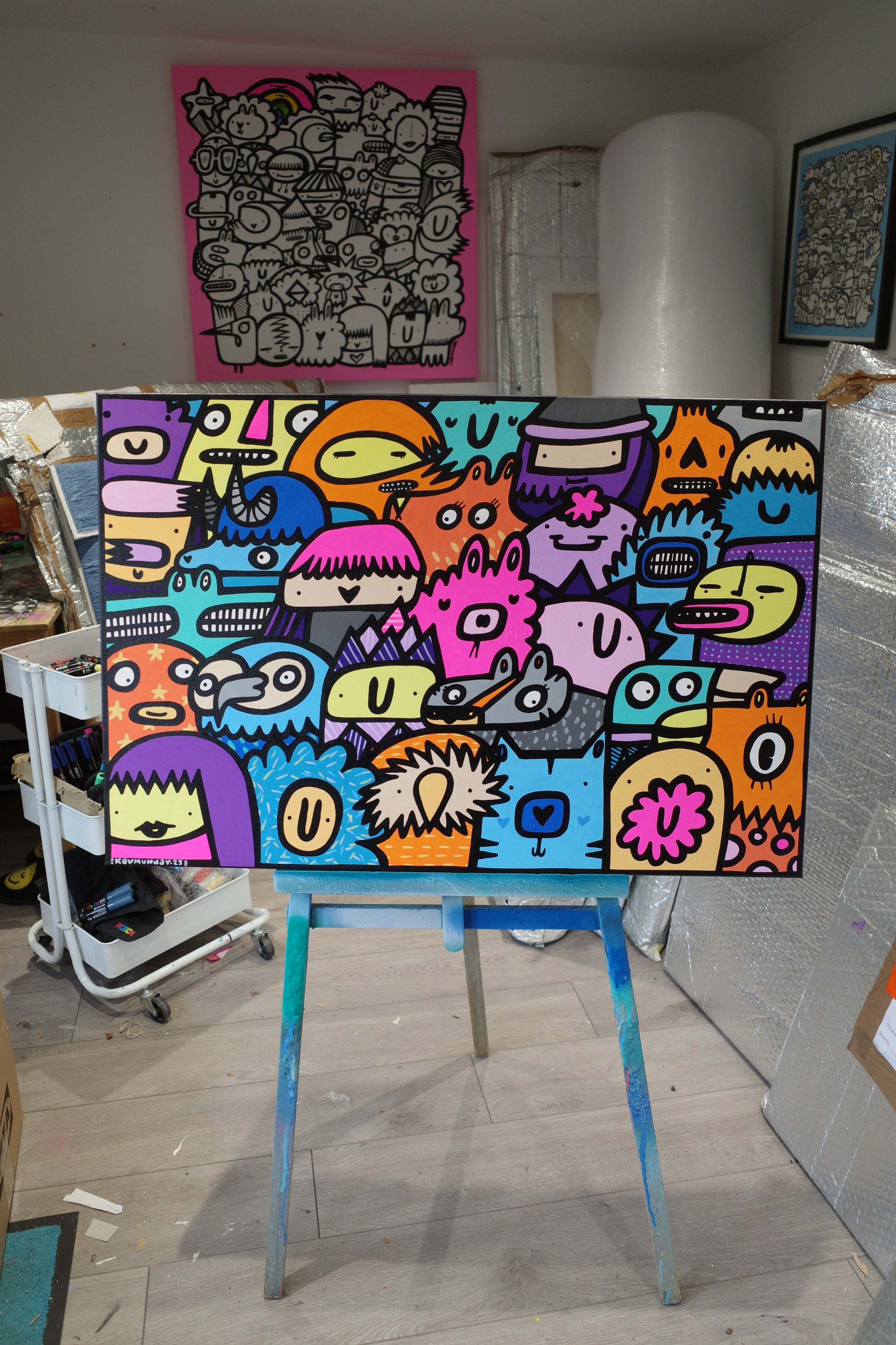 Party Community - Original Painting