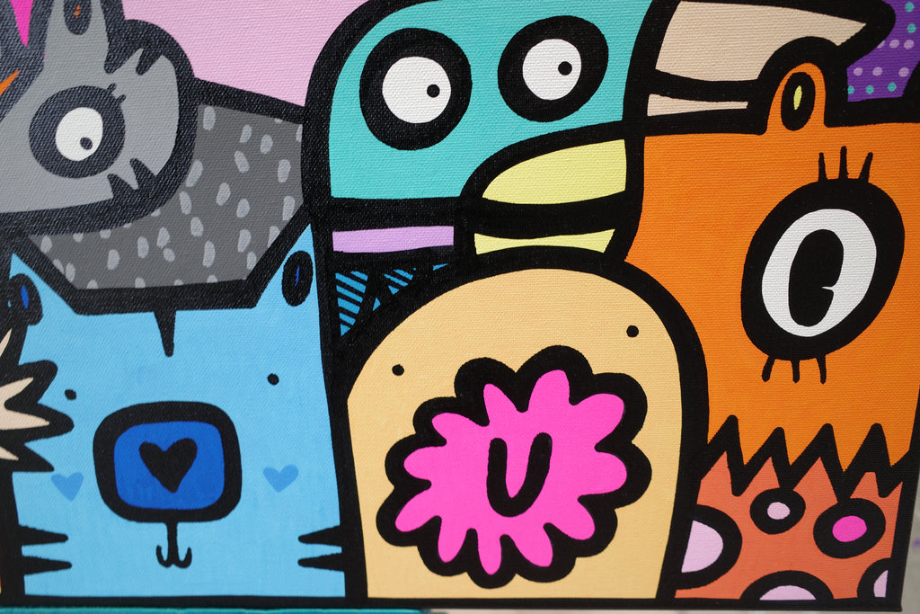 Party Community - Original Painting