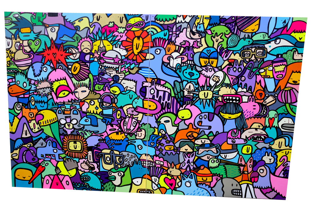 Symbiotic Citizens - Original painting