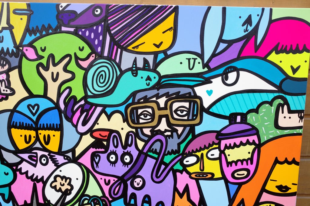 Symbiotic Citizens - Original painting