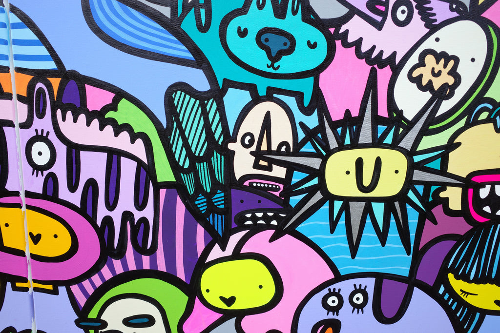 Symbiotic Citizens - Original painting