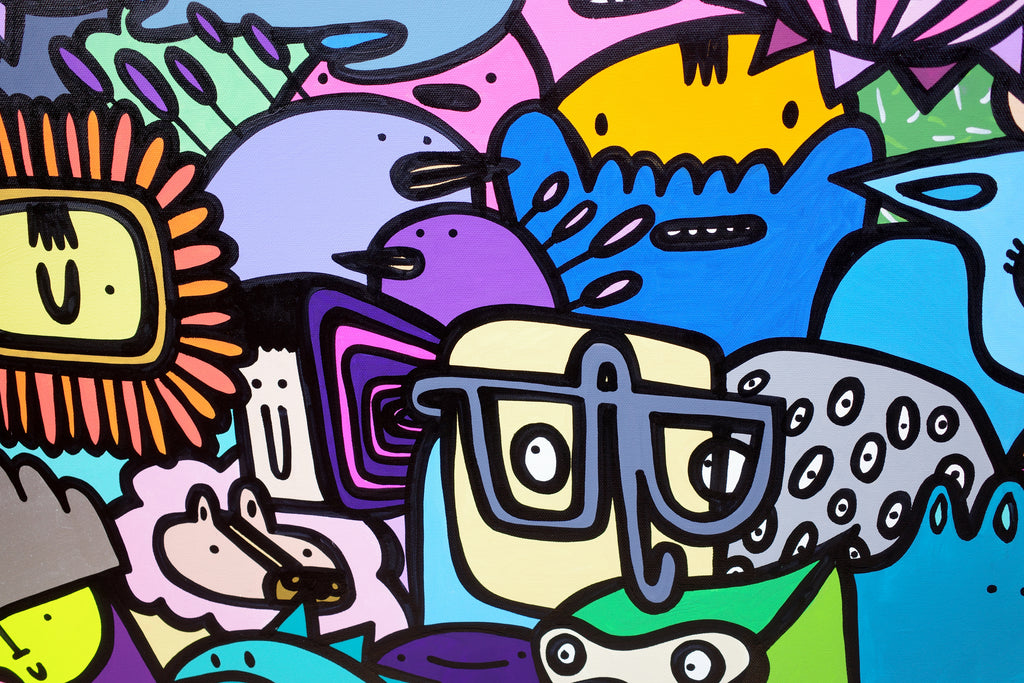 Symbiotic Citizens - Original painting