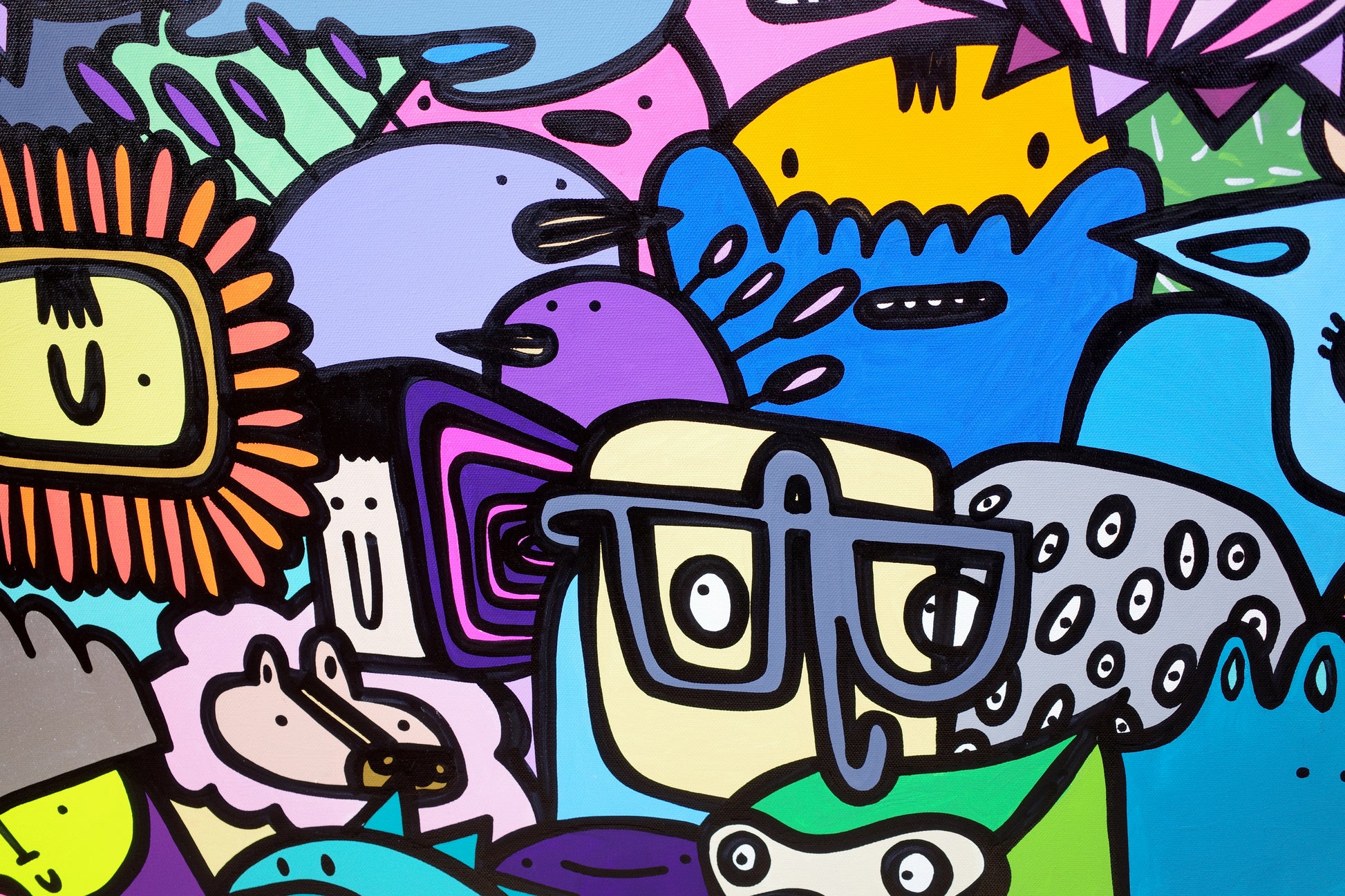 Symbiotic Citizens - Original painting