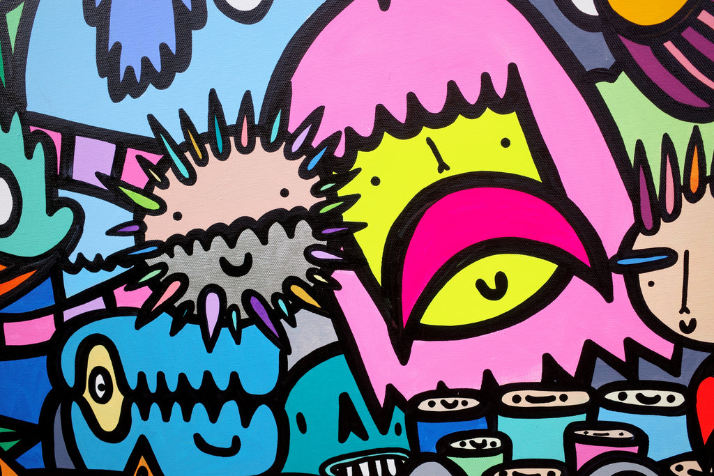 Symbiotic Citizens - Original painting