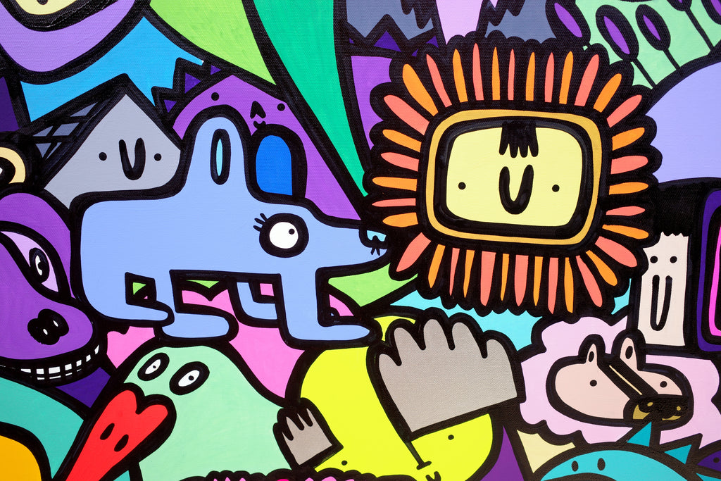 Symbiotic Citizens - Original painting