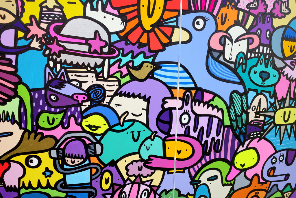 Symbiotic Citizens - Original painting