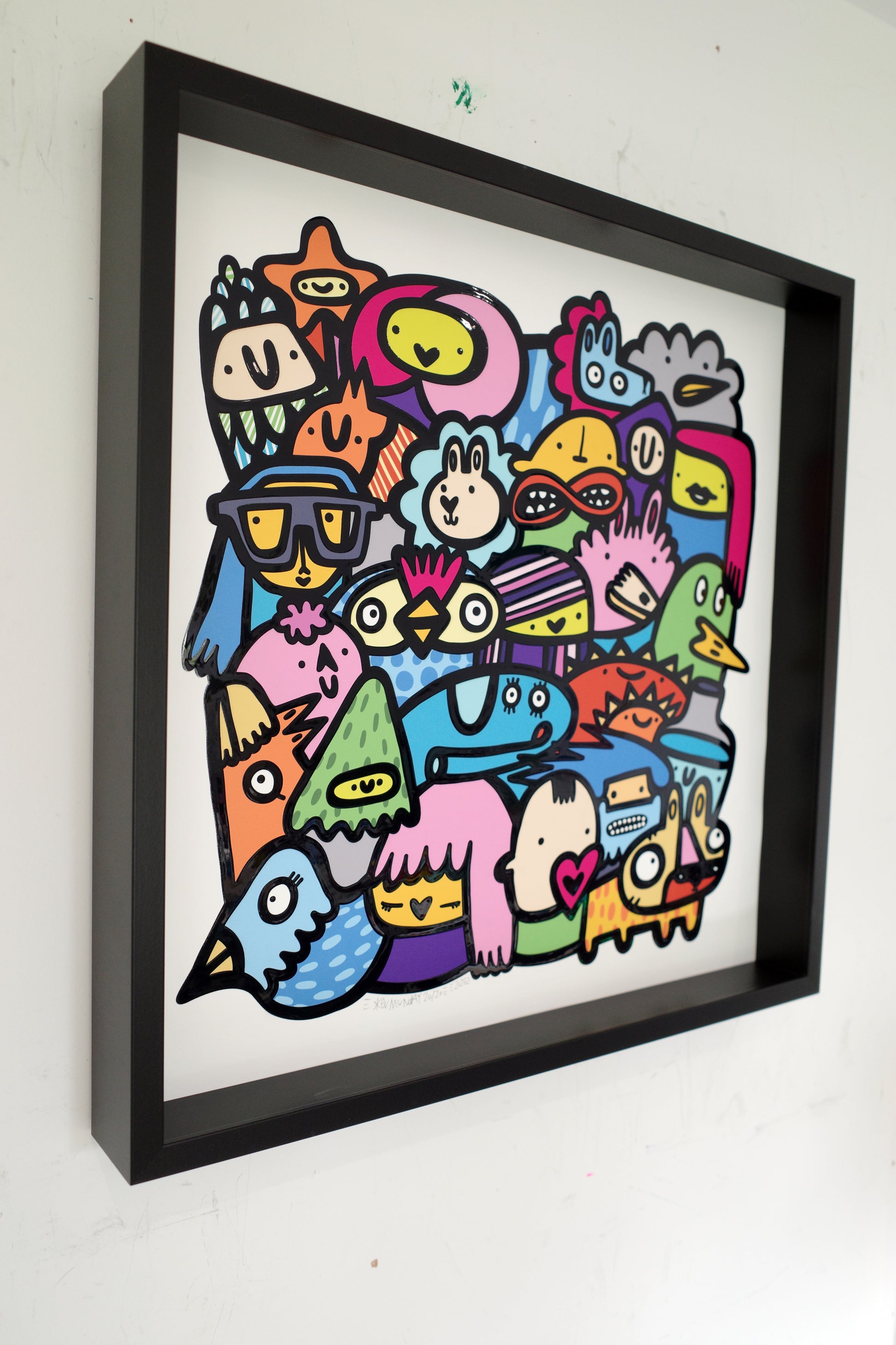 My Bubble- Textured Giclee Print