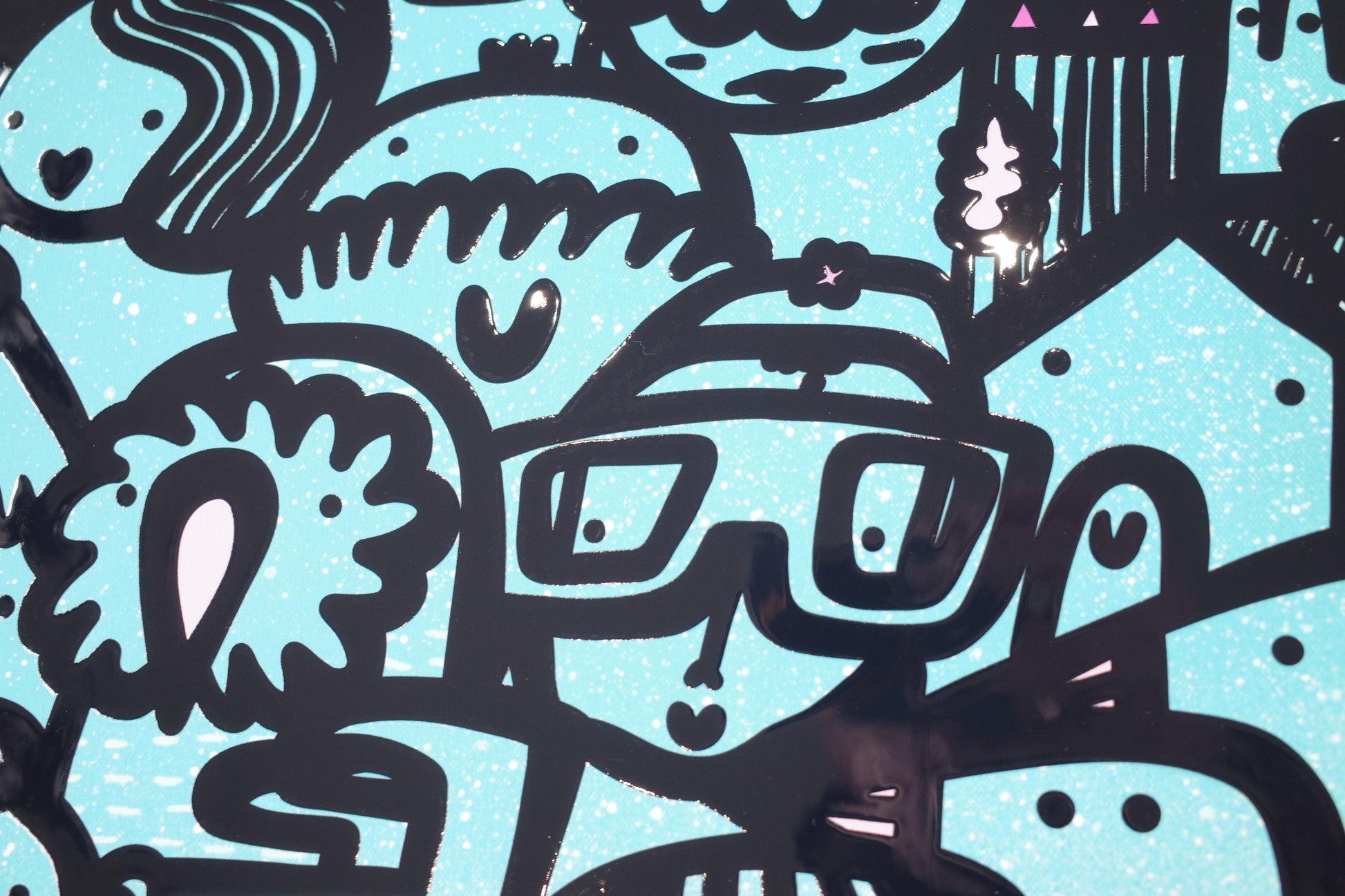 Fade Out - Textured Giclee Print