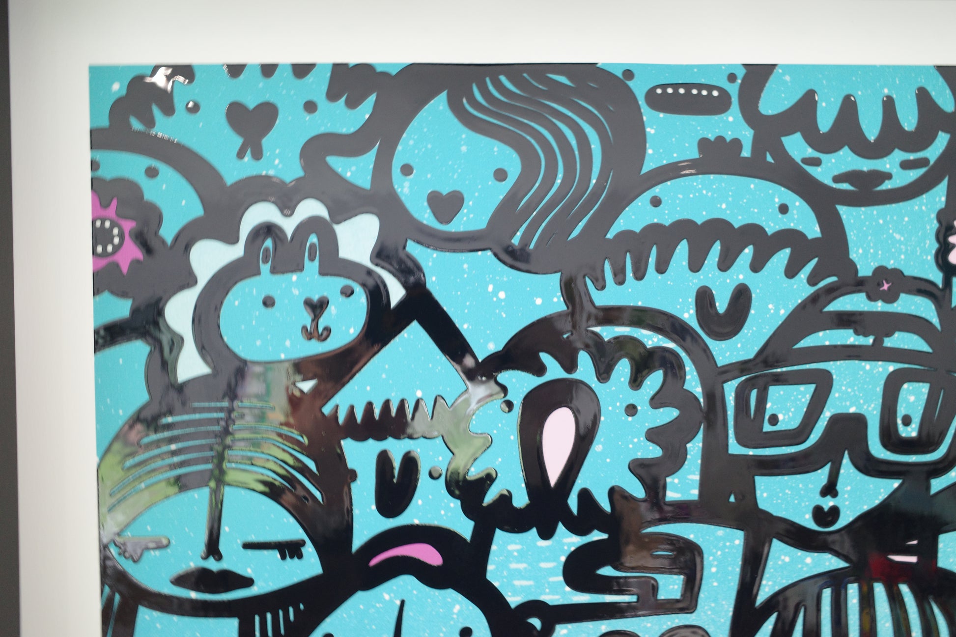 Fade Out - Textured Giclee Print