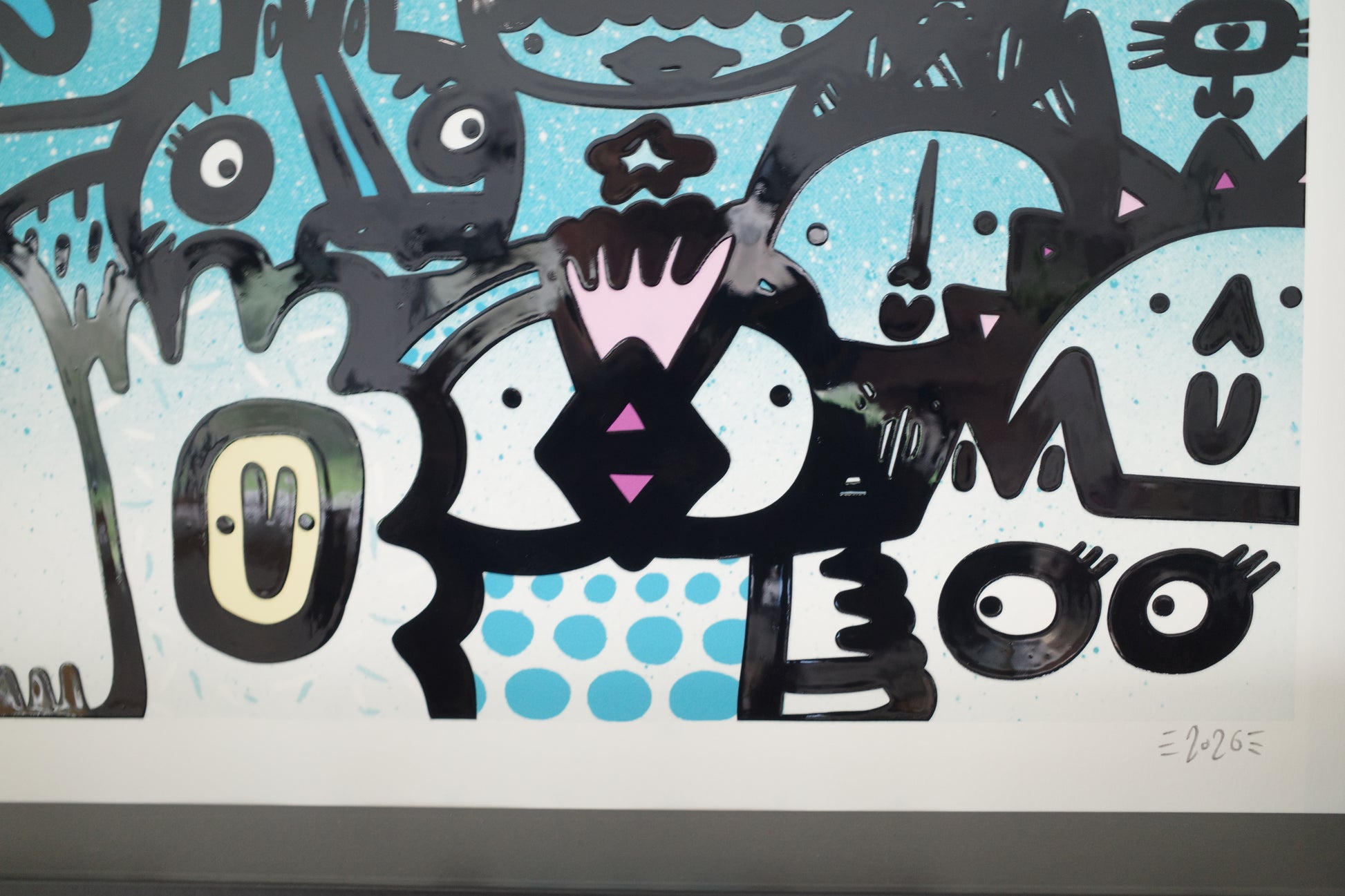 Fade Out - Textured Giclee Print