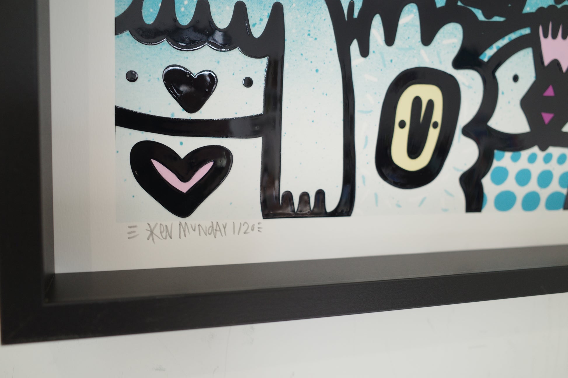 Fade Out - Textured Giclee Print