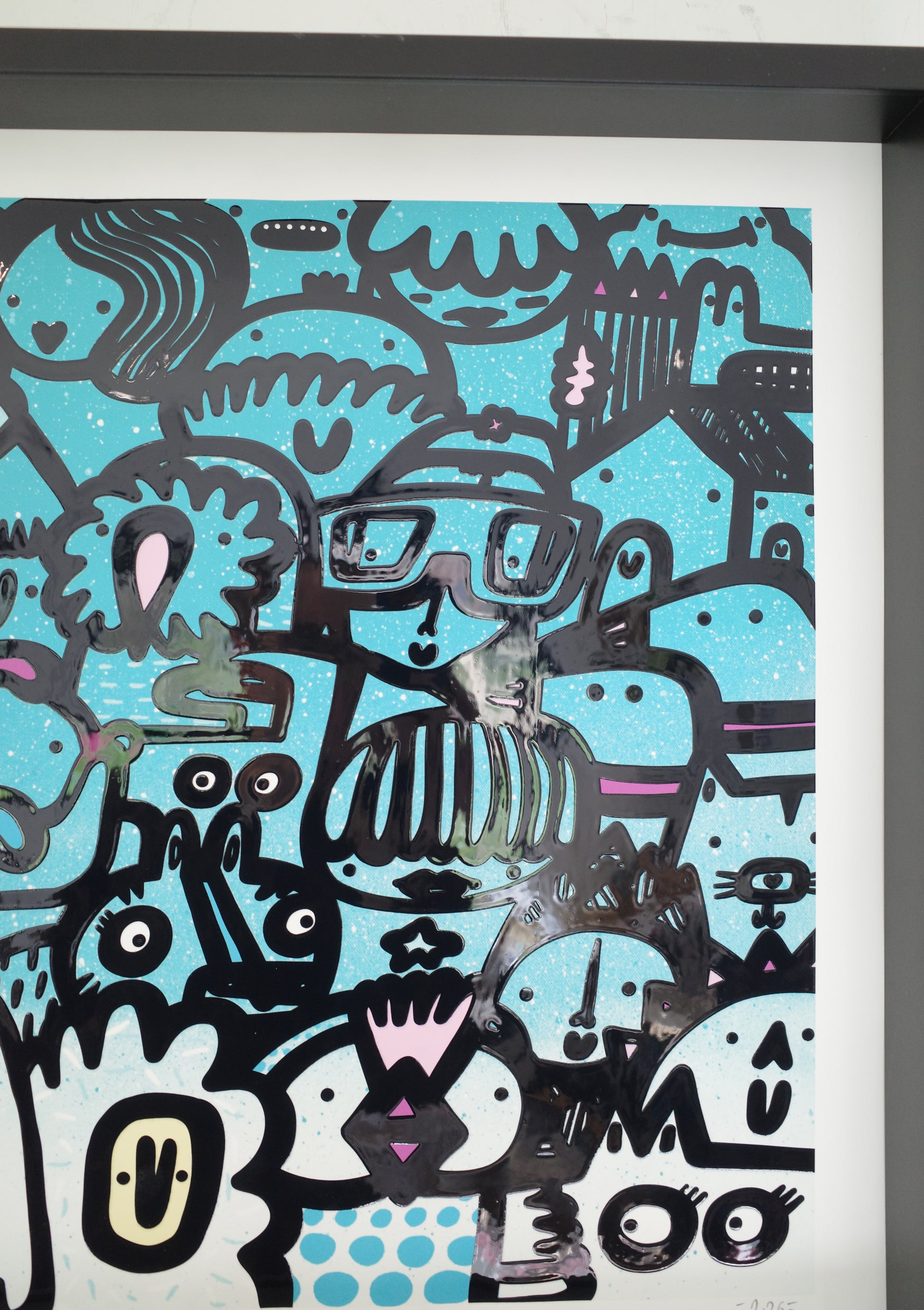 Fade Out - Textured Giclee Print