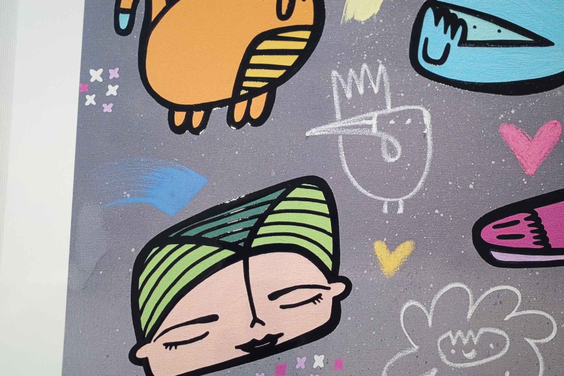 Colour Storm - Textured Giclee Print