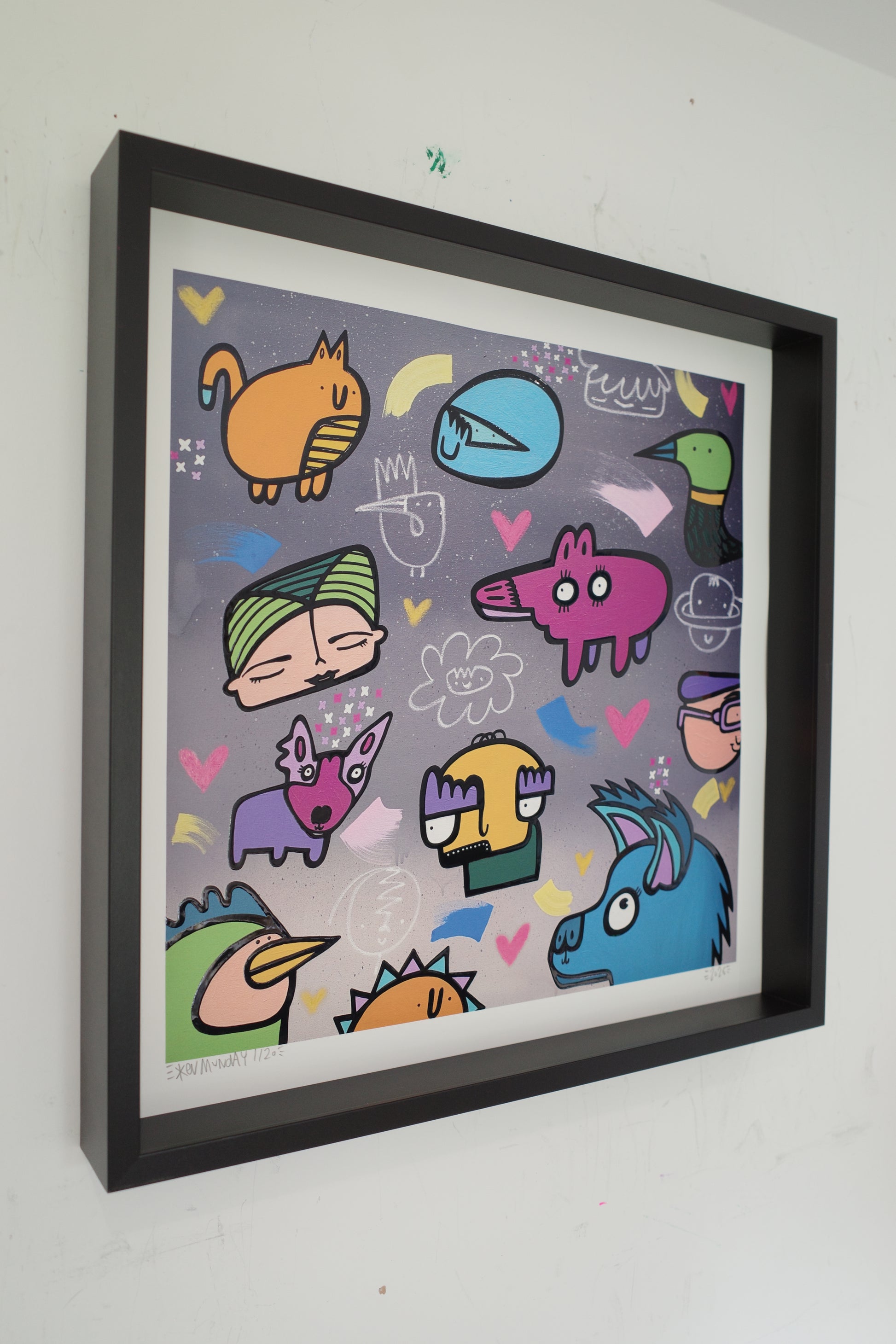 Colour Storm - Textured Giclee Print