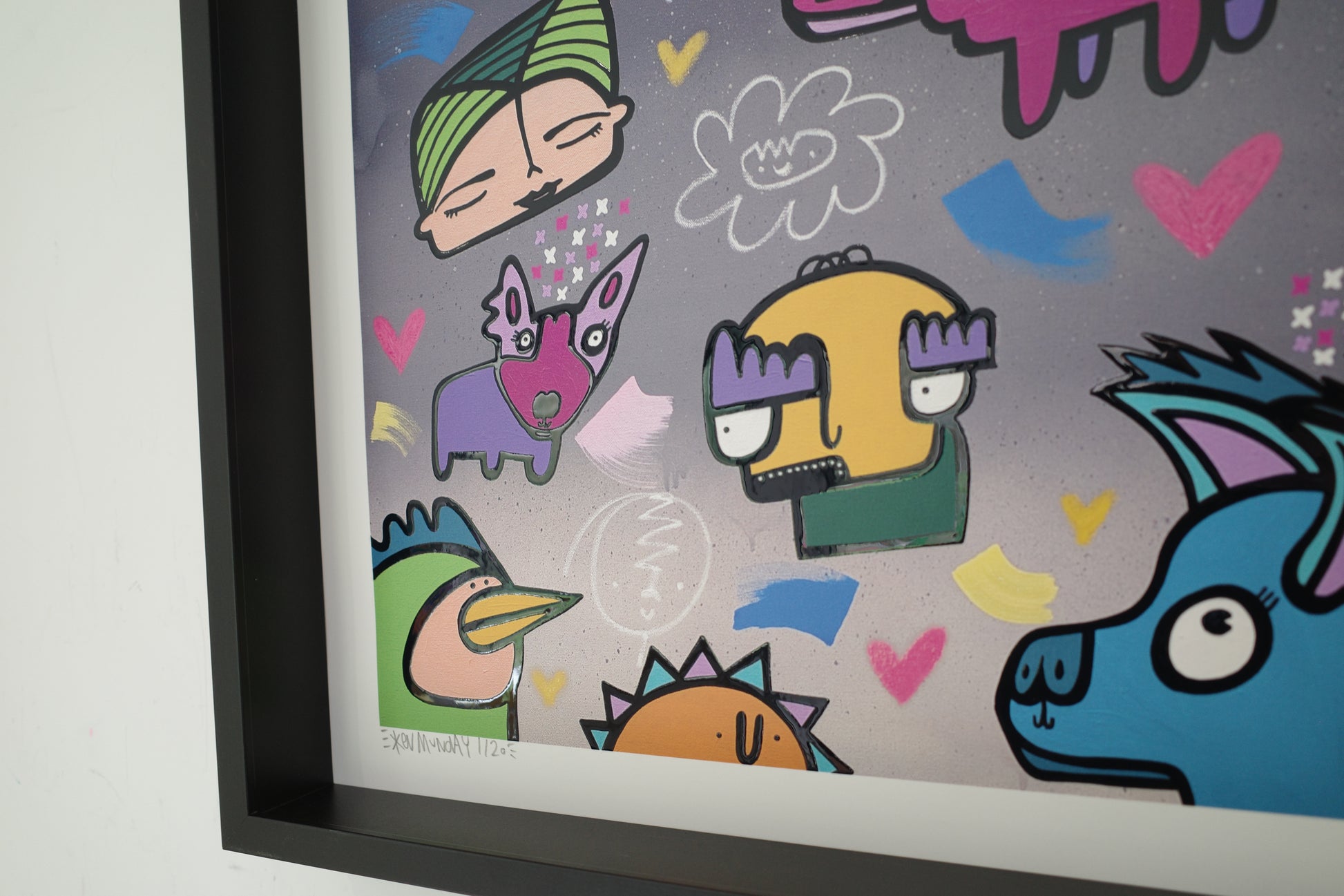 Colour Storm - Textured Giclee Print