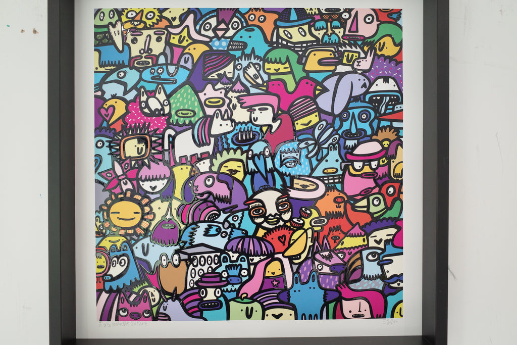 Big Night Out - Textured Giclee Print