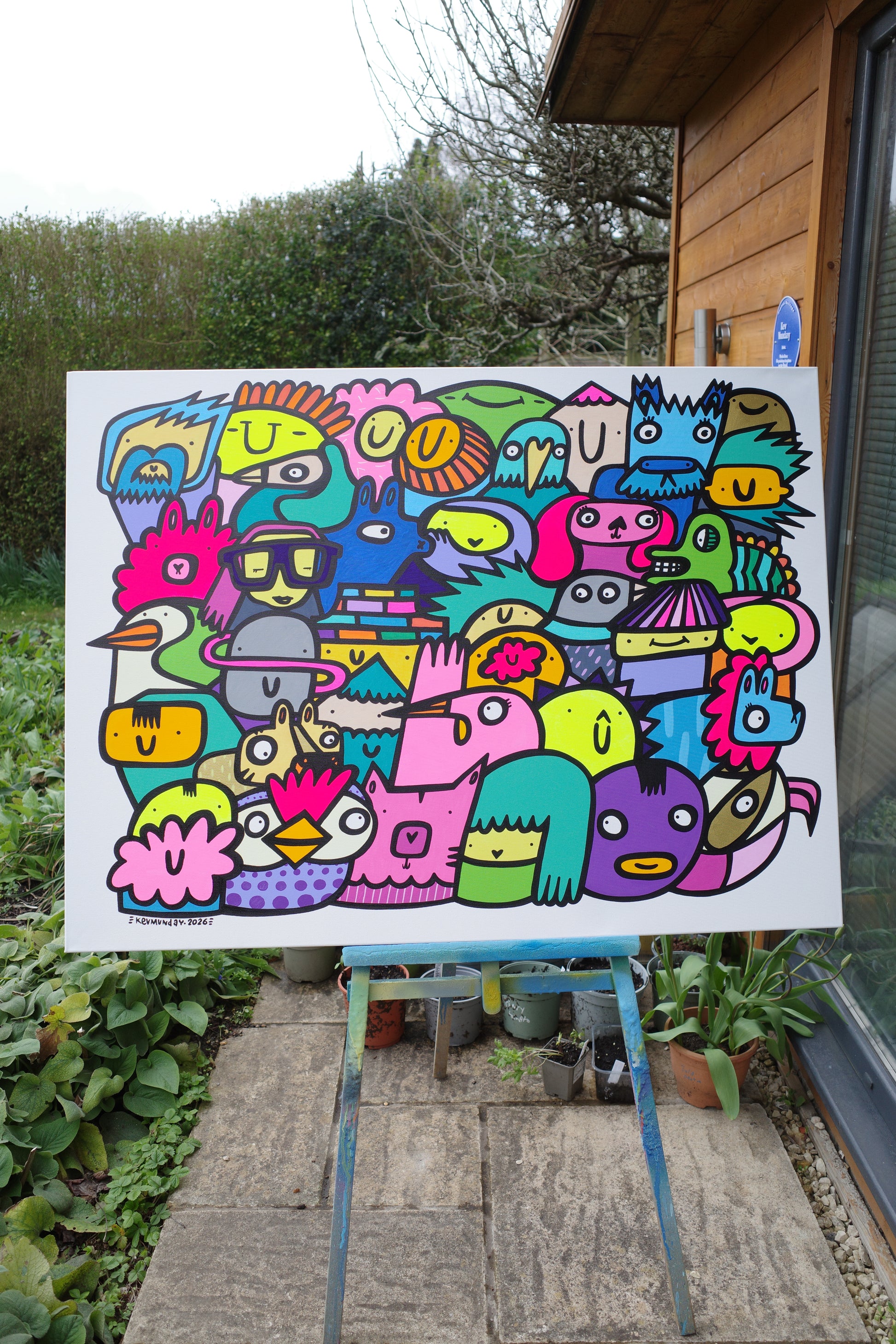 Vibing Together - Original Painting