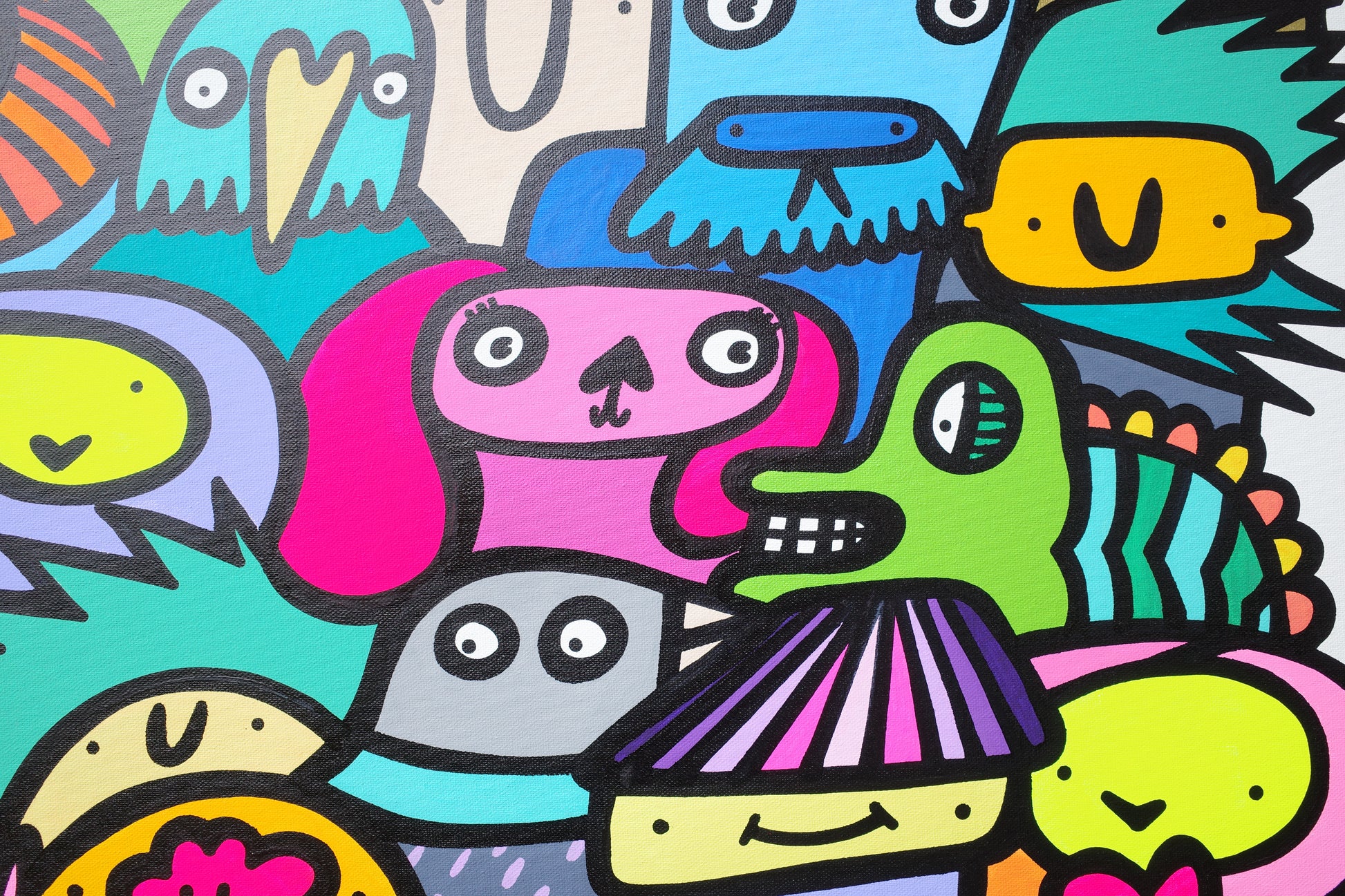 Vibing Together - Original Painting