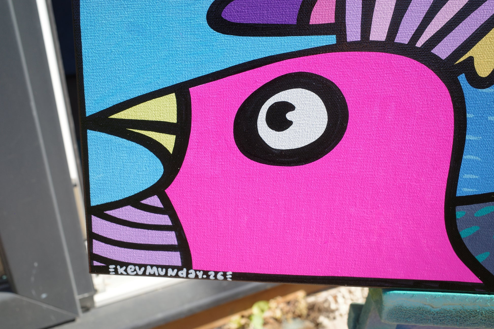 Cheerful Flock - Original Painting