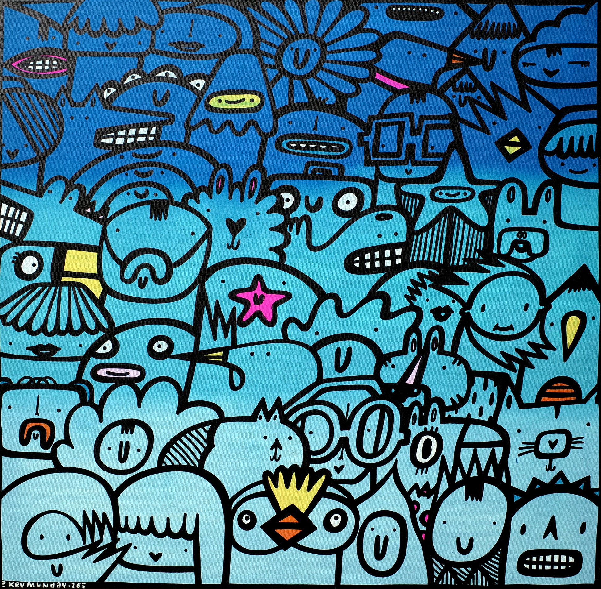 Everyone Together - Original Painting