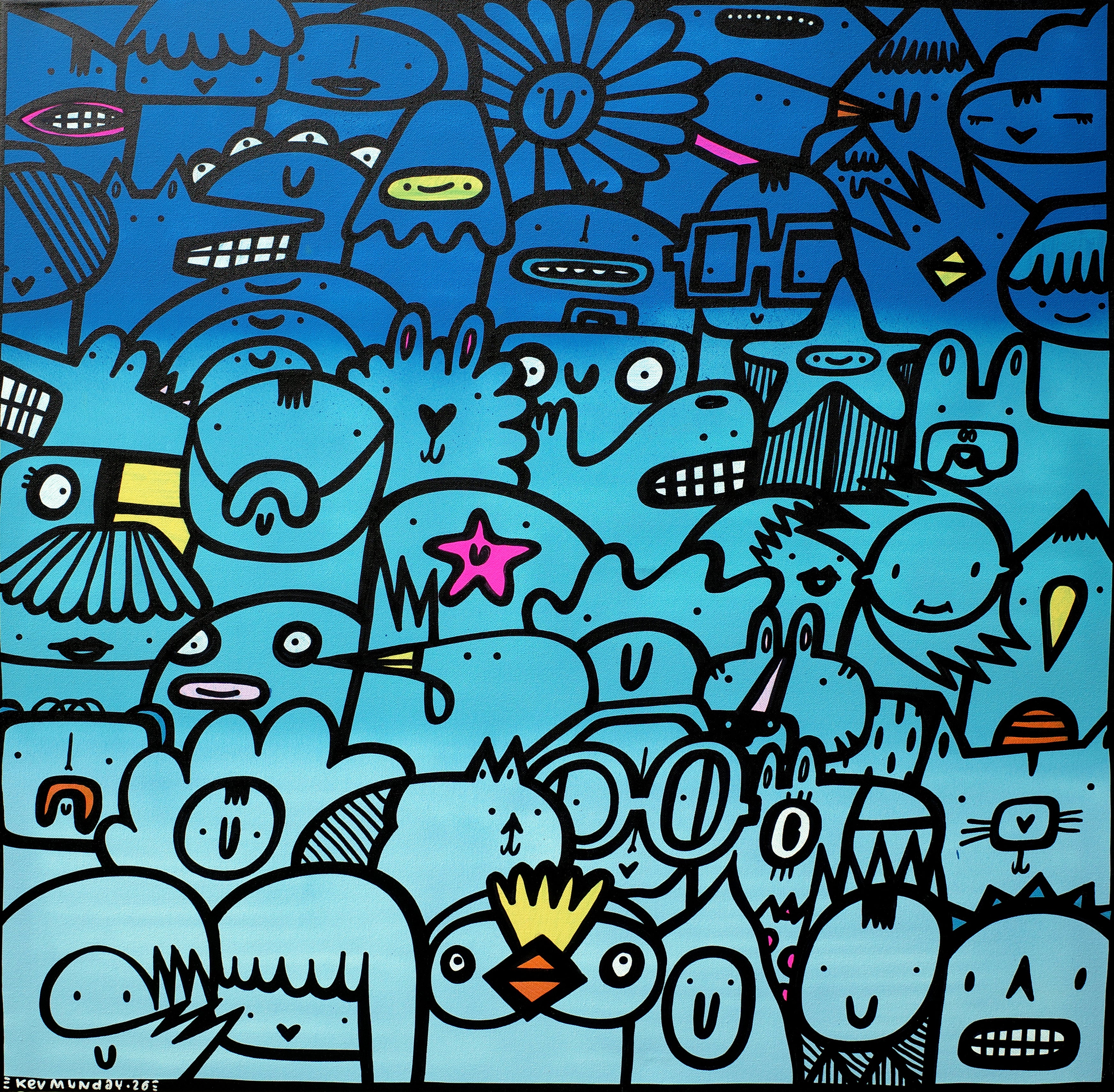 Everyone Together - Original Painting