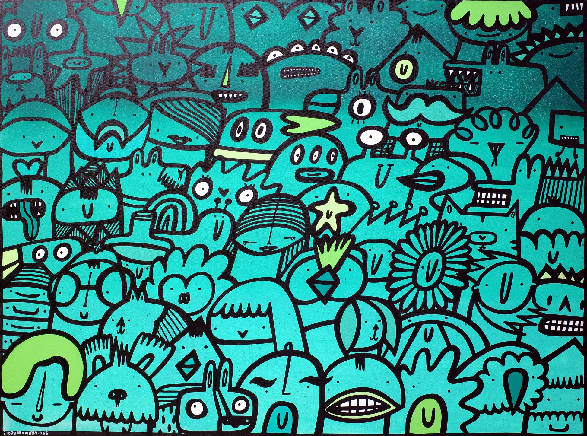 Forest Family - Original Painting